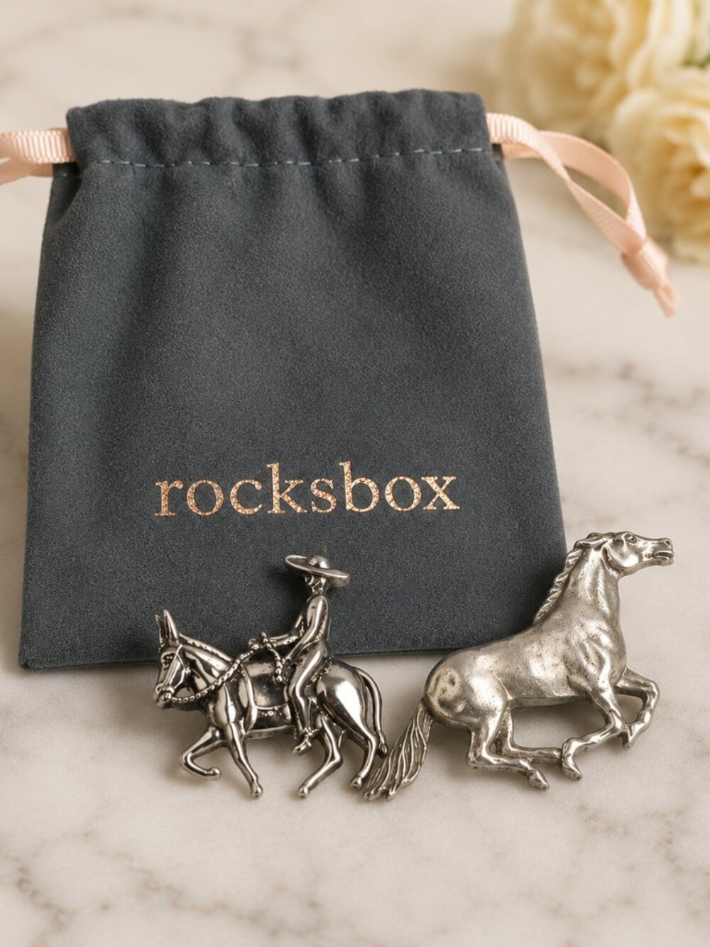 925 Sterling Silver Horse Brooch Mexico Canada Equestrian Pin Lot